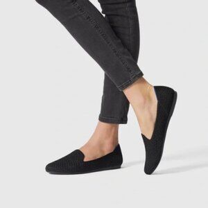 Rothy’s The Loafer, Black Honeycomb 7.5 (RETIRED COLOR)